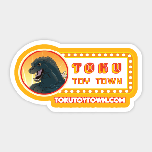 TokuToyTown.com Sticker